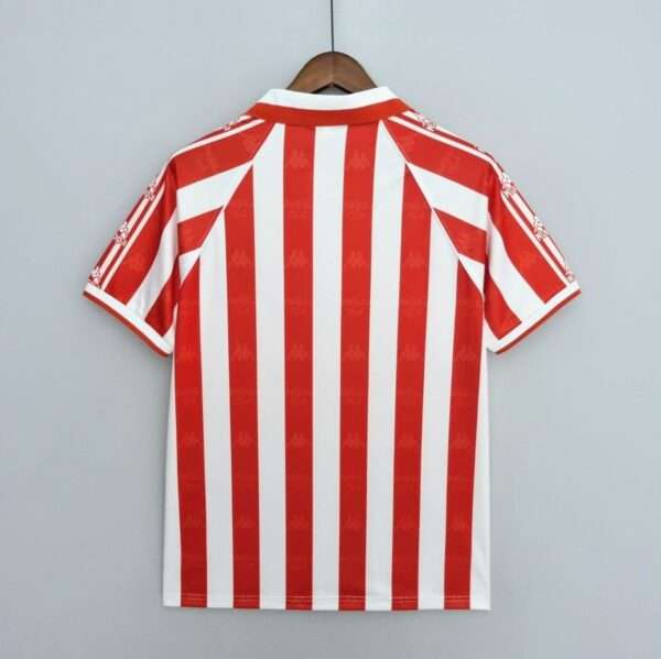 Vue arrière du maillot vintage Athletic Bilbao Domicile 1995/1997
