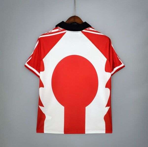 Vue arrière du maillot vintage Bilbao "Centenaire" 1997/1998.