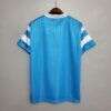 Vue arrière du maillot vintage Olympique de Marseille Extérieur 1989/1991.