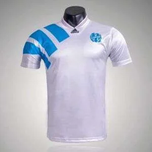 Vue avant du maillot OM Ligue des Champions 1993