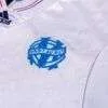 Zoom sur le logo du maillot OM Ligue des Champions 1993
