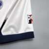 Zoom sur le col du maillot vintage Paris Saint-Germain Extérieur 1998/1999.