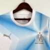 Zoom sur les logos du maillot OM 30 ans LDC