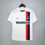 Vue avant du maillot vintage Paris Saint-Germain Extérieur 2002/2003.