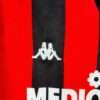 Zoom sur les logos du maillot vintage AC Milan Domicile Saison 1988-1990