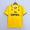 Vue avant du maillot vintage Maillot AC Milan "Troisième" 1994/1996.
