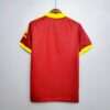 Vue arrière du maillot vintage AS Rome Domicile 1991/1992