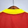 Présente le col du maillot vintage AS Rome Domicile 1991/1992