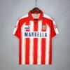 Vue avant du maillot vintage Atlético Madrid Domicile 1994/1995.
