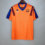 Vue avant du maillot vintage FC Barcelone Extérieur 1991/1992.