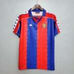 Vue avant du maillot vintage FC Barcelone 1992/1995.