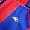 Zoom sur le logo du maillot vintage maillot vintage FC Barcelone 1992/1995.