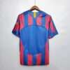 Vue arrière du maillot vintage FC Barcelone Finale Ligue des Champions 2006.