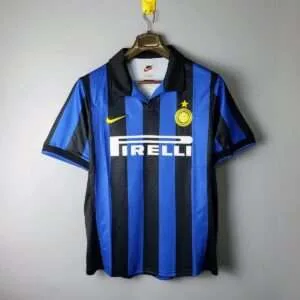 Vue avant du maillot vintage Inter Milan Domicile 1998/1999