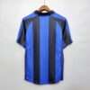 Vue arrière du maillot Inter Milan 2001
