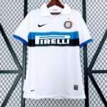 Vue avant du maillot vintage Inter Milan Extérieur 2009/2010