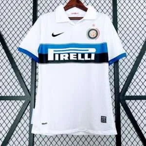 Vue avant du maillot vintage Inter Milan Extérieur 2009/2010