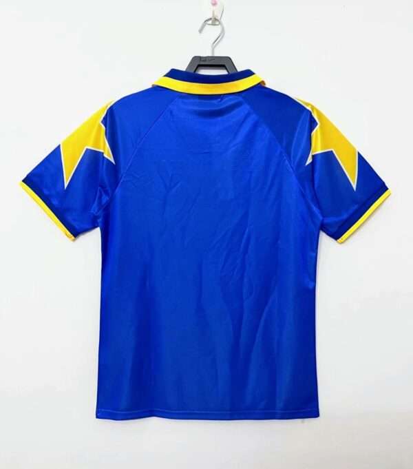 Vue arrière du maillot vintage Juventus Extérieur 1995/1996.