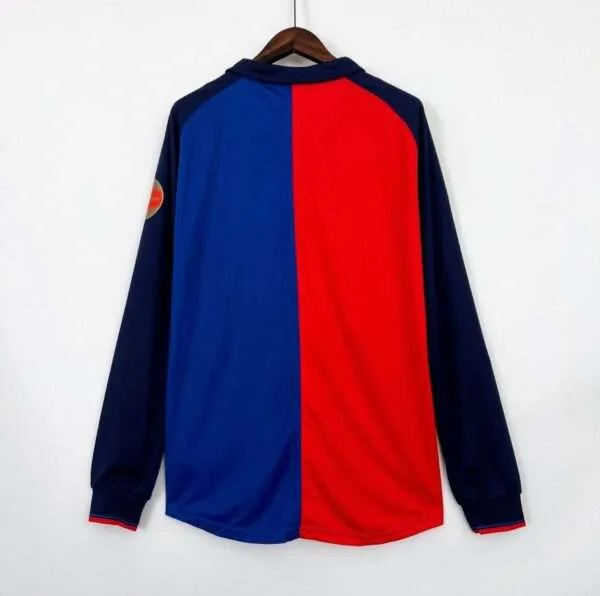 Vue arrière du maillot Barca 1999
