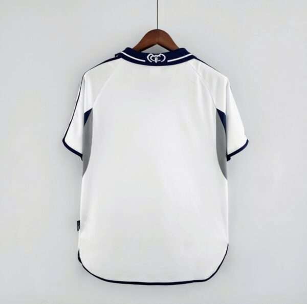 Vue arrière du maillot Real Madrid 2001