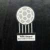 Détail du logo sur le maillot vintage Real Madrid Extérieur 2006/2007