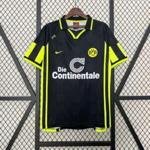 Vue avant du maillot vintage Borussia Dortmund Extérieur 1996/1997