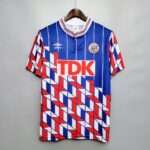 Vue avant du maillot vintage Ajax Amsterdam Extérieur 1989/1990