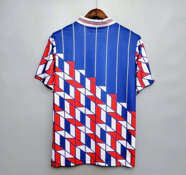 Vue arrière du maillot vintage Ajax Amsterdam Extérieur 1989/1990