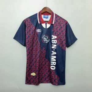 Vue avant du maillot vintage Ajax Amsterdam Extérieur 1994/1995