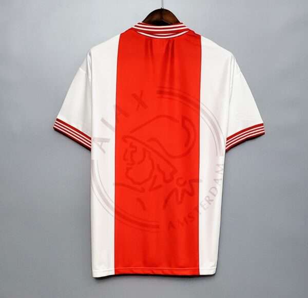 Vue arrière du maillot vintage Ajax Amsterdam Domicile 1995/1996