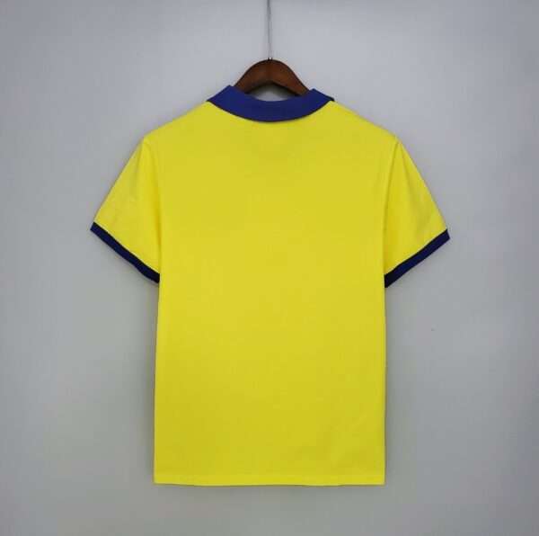 Vue arrière du maillot vintage Arsenal Finale Coupe d'Angleterre 1979