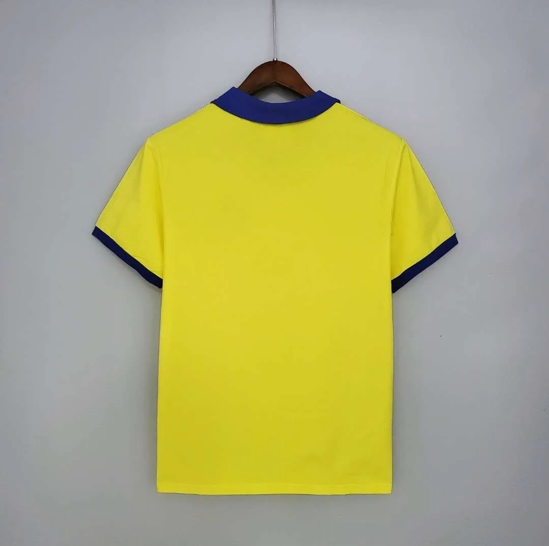 Vue arrière du maillot vintage Arsenal Finale Coupe d'Angleterre 1979