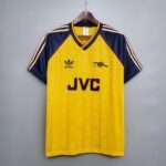 Vue avant du maillot vintage Arsenal Extérieur 1988/1991