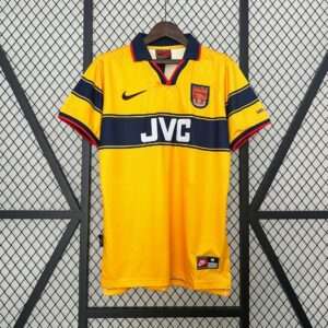 Vue avant du maillot vintage Arsenal Extérieur 1997/1999