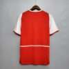 Vue arrière du maillot vintage Arsenal Domicile 2002/2004