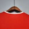 Zoom sur le col du maillot vintage Arsenal Domicile 2002/2004