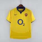Vue avant du maillot vintage Arsenal Extérieur 2003/2005