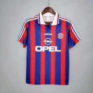 Vue avant du maillot vintage Bayern Munich Domicile 1995/1997