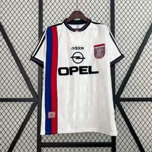 Vue avant du maillot vintage Bayern Munich Extérieur 1996/1998