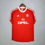 Vue avant du maillot vintage Bayern Munich Domicile "Europe" 2000/2002
