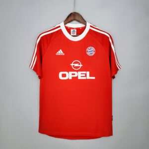 Vue avant du maillot vintage Bayern Munich Domicile "Europe" 2000/2002