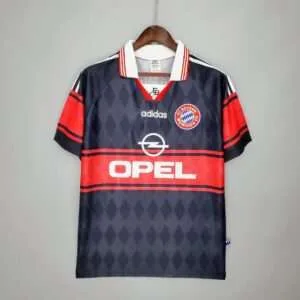 Vue avant du maillot vintage Bayern Munich Domicile 1997/1999
