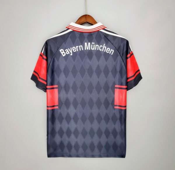 Vue arrière du maillot vintage Bayern Munich Domicile 1997/1999