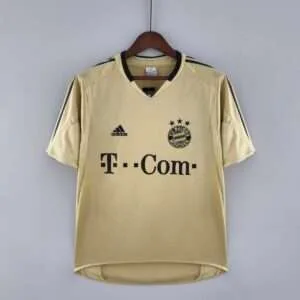 Vue avant du maillot vintage Bayern Munich Extérieur 2004/2006