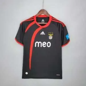 Vue avant du maillot vintage Benfica Extérieur 2009/2010