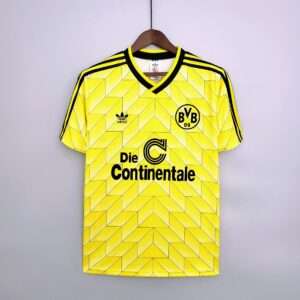 Vue avant du maillot vintage Borussia Dortmund Domicile 1988/1989