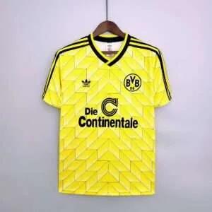 Vue avant du maillot vintage Borussia Dortmund Domicile 1988/1989