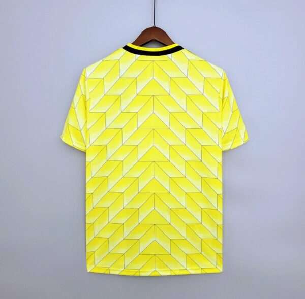 Vue arrière du maillot vintage Borussia Dortmund Domicile 1988/1989