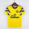 Vue avant du maillot vintage Borussia Dortmund "Coupe d'Allemagne" 1988/1989