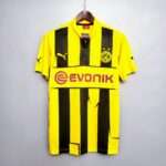 Vue avant du maillot vintage Borussia Dortmund "Ligue des Champions" 2012/2013